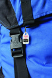 Dynotag Web/Gps Enabled Qr Code Smart Micro Zipper Tags: 9 (3X3Strip)+Snaphooks