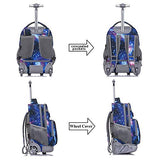 Yexin Primary School Student Trolley Bag - New Laptop Rolling Backpack For Schooling & Travel, 18
