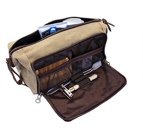 Shop Dopp Kit Mens Toiletry Travel Bag Ykk Zi – Luggage Factory