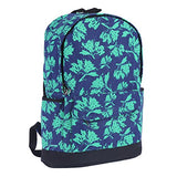 Damara Womens Maple Leaf Printed Canvas Weekender Shoulders Bag,Green