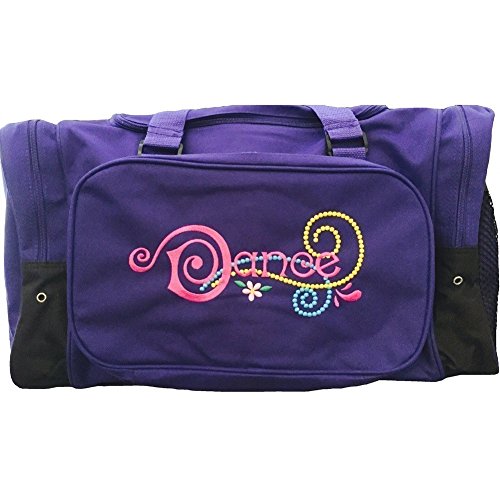 Sassi Designs Big Girls Purple Dance Duffel