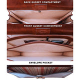 Floto Venezia Combo Full Grain Leather Briefcase Attache