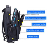 ABage School Backpack Waterproof Book Bag Travel Bookbag for and, Yellow