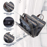 Travelpro Travlepro Luggage Platinum Elite 16" Carry-on Slim Business Computer Briefcase, Vintage Grey, One Size