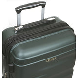 Dejuno Emerson 3-Piece Hardside Expandable Spinner Luggage Set, Green