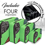 Stratton Travel Organizers Packing Cubes - Multifunctional Luggage Storage - Versatile Sorting &