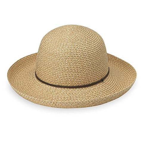Wallaroo Hat Company Women’s Amelia Sun Hat – UPF 50+, Lightweight, Packable, Modern Style, Designed in Australia, Natural