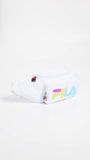 Fila Women's Neon Fanny Pack, White/Neon, One Size