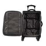 Travelpro TourGo Carry on and Checked Medium Spinner Luggage Set, Black