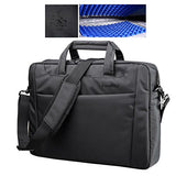 CoolBELL 15.6" Laptop Bag Notebook Carrying Case Shoulder Bubble Foam Padded Briefcase