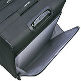 Delsey Paris Luggage Sky Max Carry On Expandable 2 Wheeled Suitcase, Black