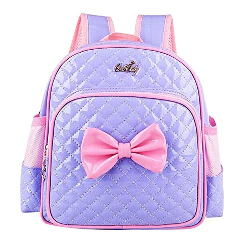 Fanci Toddler Kids Schoolbag Girls Bowknot Backpack Cuddly Daypack Kindergarten School Rucksack Bag
