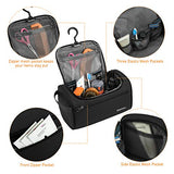 Gonex Travel Toiletry Bag, Hanging Water Restistant Organizer Case for Dopp Kit, Cosmetics and