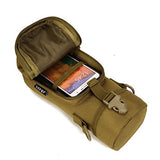 Protector Plus Military Water Bottle Pouch Holder Tactical Kettle Gear Molle Pack Bag (Desert camo)