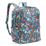 Vera Bradley Women's Lighten Up Grand Backpack, Polyester, Superbloom Sket