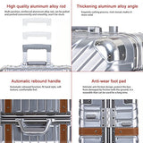 Unitravel Vintage Suitcase Hardshell Rolling Luggage Spinner Trolley Case With Tsa Lock