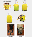 Freewander Luggage Tag Washable Luggage Covers Travel Elastic Suitcase Skin (Medium(22''-26'')