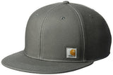 Carhartt Men's Ashland Flat Brim Cap, Gravel, OFA