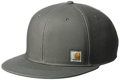 Carhartt Men's Ashland Flat Brim Cap, Gravel, OFA