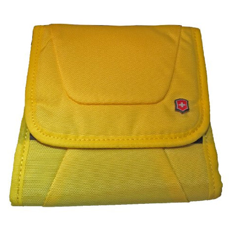 Victorinox World Cup Inspired Travel Wallet 2 Way Carry Travel Pouch - Yellow