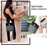 Baggallini Hanover Crossbody Bag Gold Hardware, Beach, One Size