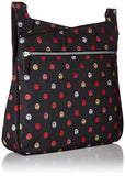 Vera Bradley Lighten Up Slim Crossbody, Havana Dots