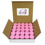 (Quantity: 200 Pcs) Beauticom 5G/5ML Round Clear Jars with Pink Lids for Cosmetics, Medication, Lab and Field Research Samples, Beauty and Health Aids - BPA Free