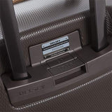 DELSEY Paris Luggage Chatelet Hard+ Large Checked Spinner Suitcase Hardcase with Lock, Chocolate Brown