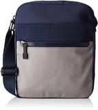 Tommy Hilfiger Am0am02077, Men’s Messenger Bag, Multicolor (Navy/Frost Grey), 14x29x37 cm (WxHxL)
