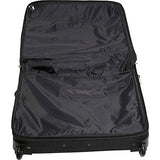 Geoffrey Beene Deluxe Rolling Garment Bag - Travel Garment Carrier With Wheels - Black