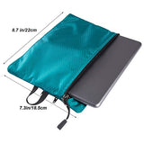 Travel Wallet Passport Holder Traveling Pouch - Store Cash Passport Credit Cards (8.7" x 7.3" x