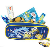 Despicable Me Minions Boy'S 16" Large School Backpack Book Bag W/Stationery Set