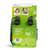 BricaBy-My-Side Safety Harness Backpack, Green/Blue