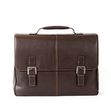 BOCONI Tyler Tumbled Saddle Bag 233-2207 (COFFEE)