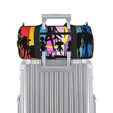 Anime Sai-lor Mo-on Sports Gym Bag with Wet Pocket & Shoes Compartment, Travel Duffel Bag Workout Bag for Men and Women