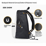 Bigcardesigns Girl'S School Bag Tabby Cat Blue