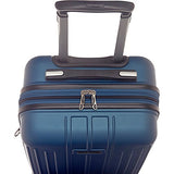 Gabbiano Viva 3 Piece Expandable Hardside Spinner Luggage Set (Dark Grey)