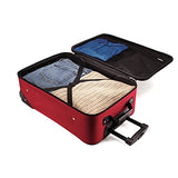 American Tourister Luggage Fieldbrook Ii 4 Piece Set, Red/Black, One Size