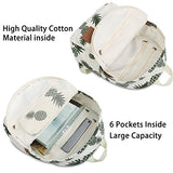 FITMYFAVO Pineapple Backpack | Daypack | Bookbag for Teens & Adults with Wallet/Pencil Case