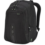 Targus Spruce EcoSmart Travel and TSA Checkpoint-Friendly Backpack, Business Professional/College Student Commuter, Removable Padded Slipcasefor 17-Inch Laptop, Black (TBB019US)