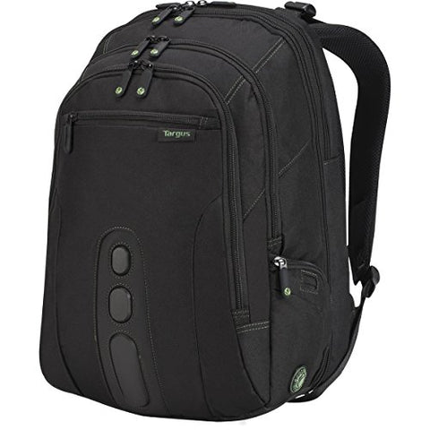 Targus Spruce EcoSmart Travel and TSA Checkpoint-Friendly Backpack, Business Professional/College Student Commuter, Removable Padded Slipcasefor 17-Inch Laptop, Black (TBB019US)
