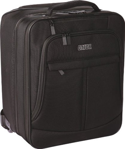 Gator Cases Checkpoint Friendly Rolling Laptop and Projector Case with Pull handle and Wheels; (GAV-LTOFFICE-W)
