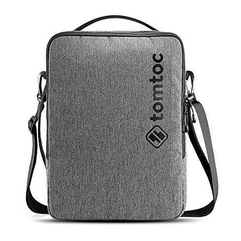 tomtoc 13 Inch Laptop Shoulder Bag for 13-inch MacBook Air M1, MacBook Pro M1, 12.9 iPad Pro, 12.3 Surface Pro, 13.5 Surface Book Laptop, Sturdy Spill-resistant Protective Cross-body Commuter Case