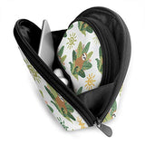 Makeup Bag Sloth In Jungle Handy Shell Cosmetic Bags Holder For Women