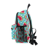 GIOVANIOR Fruit Watermelon Travel School Backpack for Boys Girls Kids