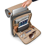 Briggs & Riley Kinzie Street-Slim Expandable Backpack, Grey, One Size