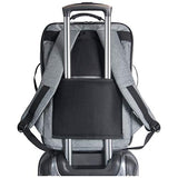 Kenneth Cole Reaction Dual Compartment Slim 17" Laptop Backpack Charcoal One Size