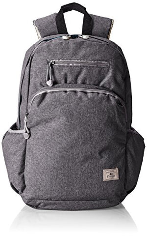 Everest Stylish Laptop Backpack, Charcoal, One Size