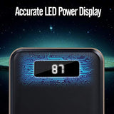 Portable Charger 30000mAh imuto Power Bank X6 USB External Battery Pack Android Cell Phone 3-Port 3.4A Output Fast Charging Compatible with iPhone 12 Pro Max, 11, Samsung S10, iPad, Nintendo Switch