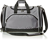 Amazonbasics Sports Duffel - Small, Grey